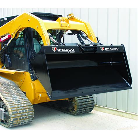 bradco mini skid steer bucket|bradco 408 10 inch bucket.